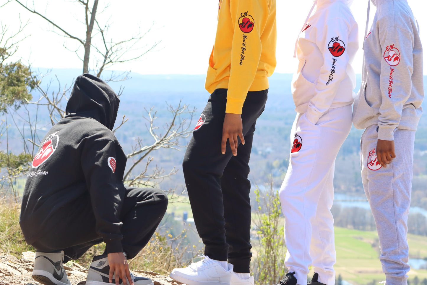 KIlla HIlls Embroidered Yellow Hoodie